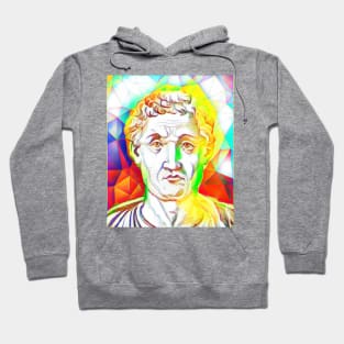 Anicius Manlius Severinus Boethius Colourful Portrait | Boethius Artwork 11 Hoodie